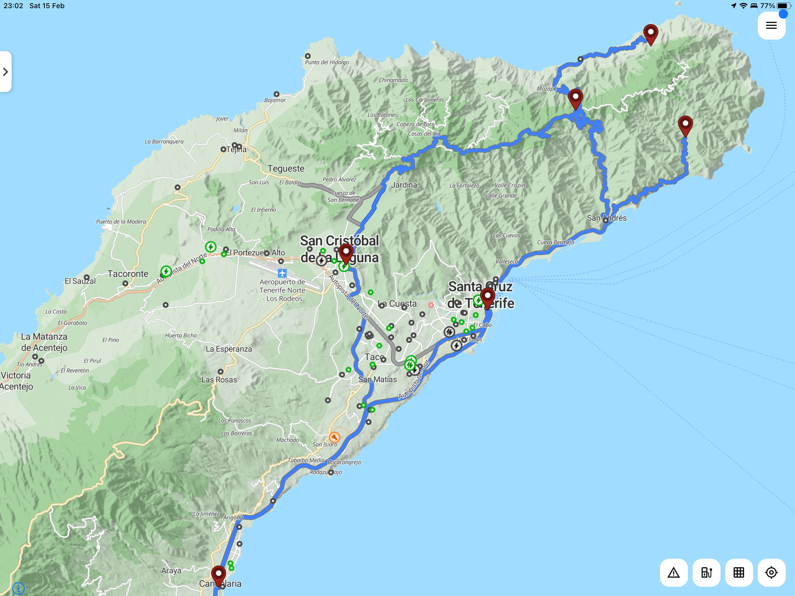 Northeast Tenerife 2025-02-15